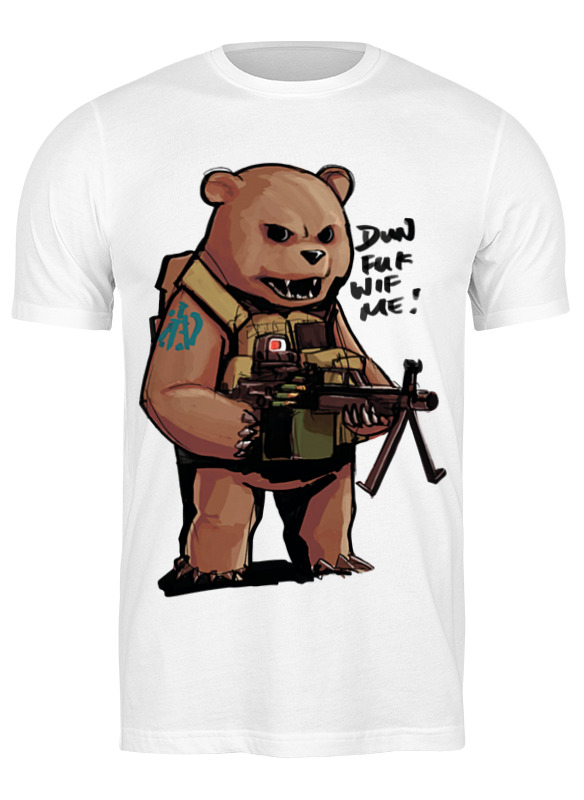 

Футболка мужская Printio Dun fuk wif me белая M, Dun fuk wif me