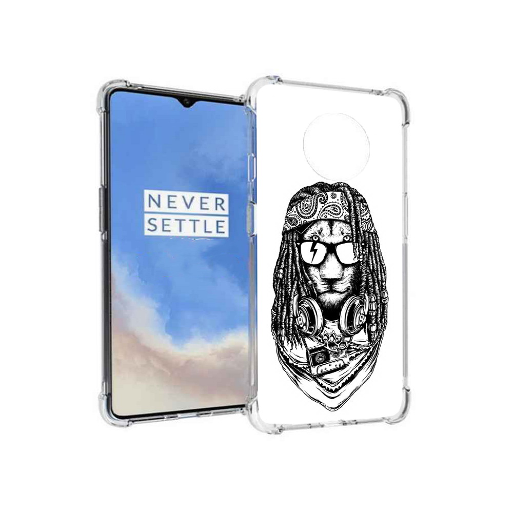 

Чехол MyPads Tocco для OnePlus 7T дреды льва (PT227044.138.338), Прозрачный, Tocco