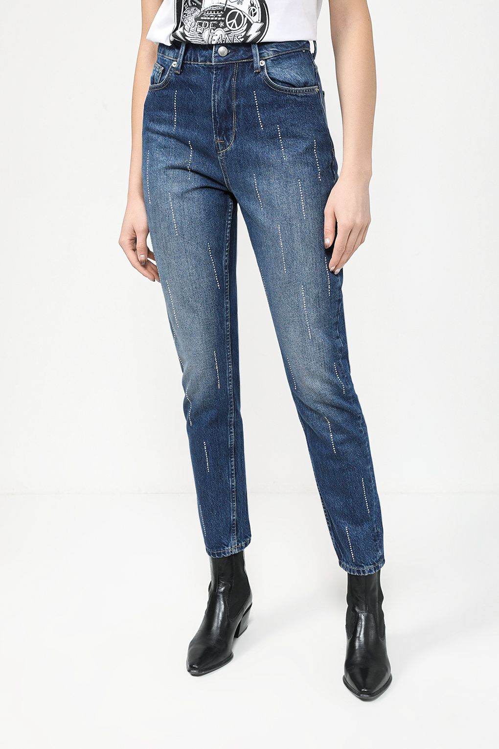 

Джинсы женские Pepe Jeans PL204601 синие 30, Синий, PL204601