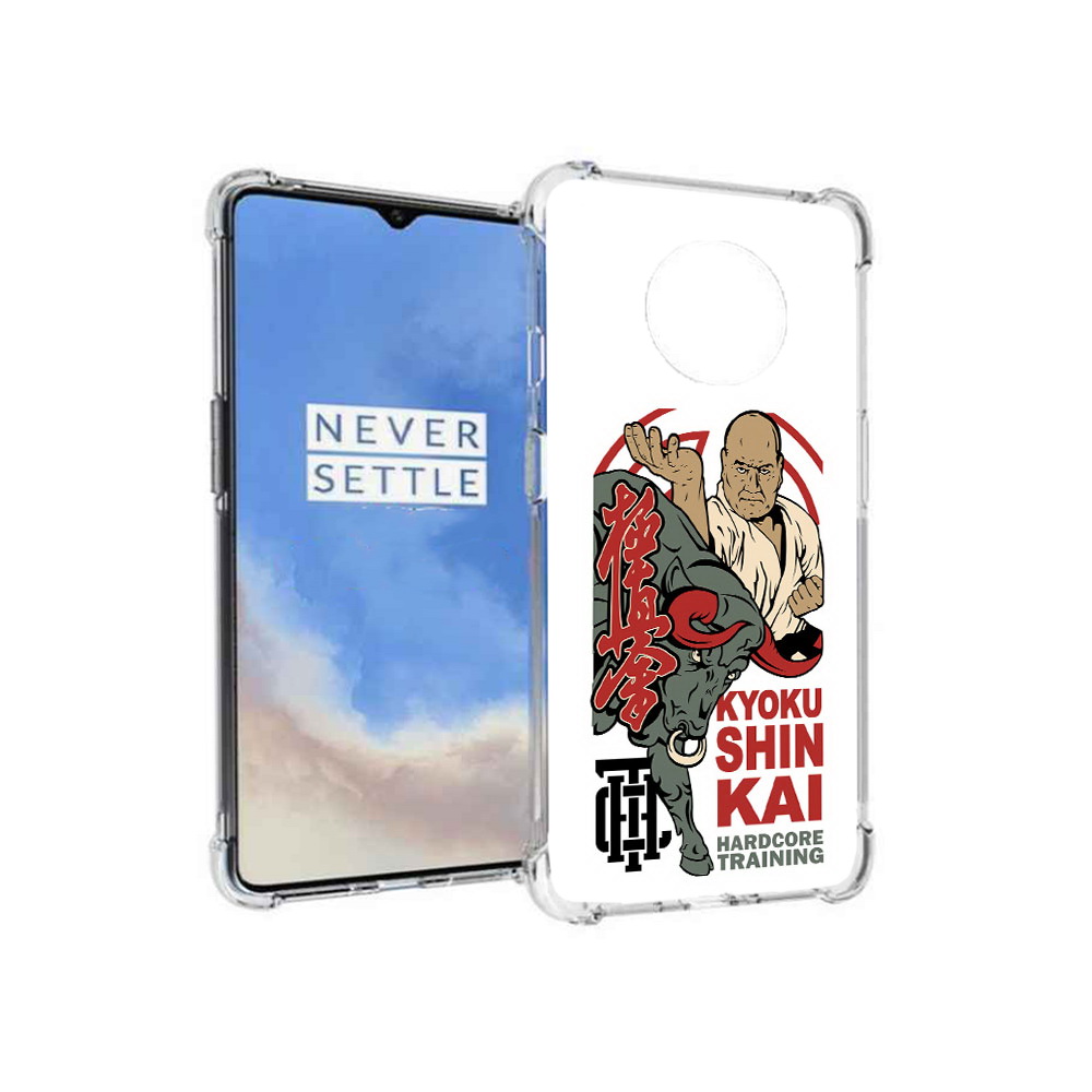 

Чехол MyPads Tocco для OnePlus 7T единоборства рисунок (PT227044.138.343), Прозрачный, Tocco