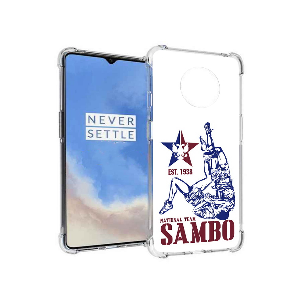 

Чехол MyPads Tocco для OnePlus 7T единоборства самбо (PT227044.138.344), Прозрачный, Tocco