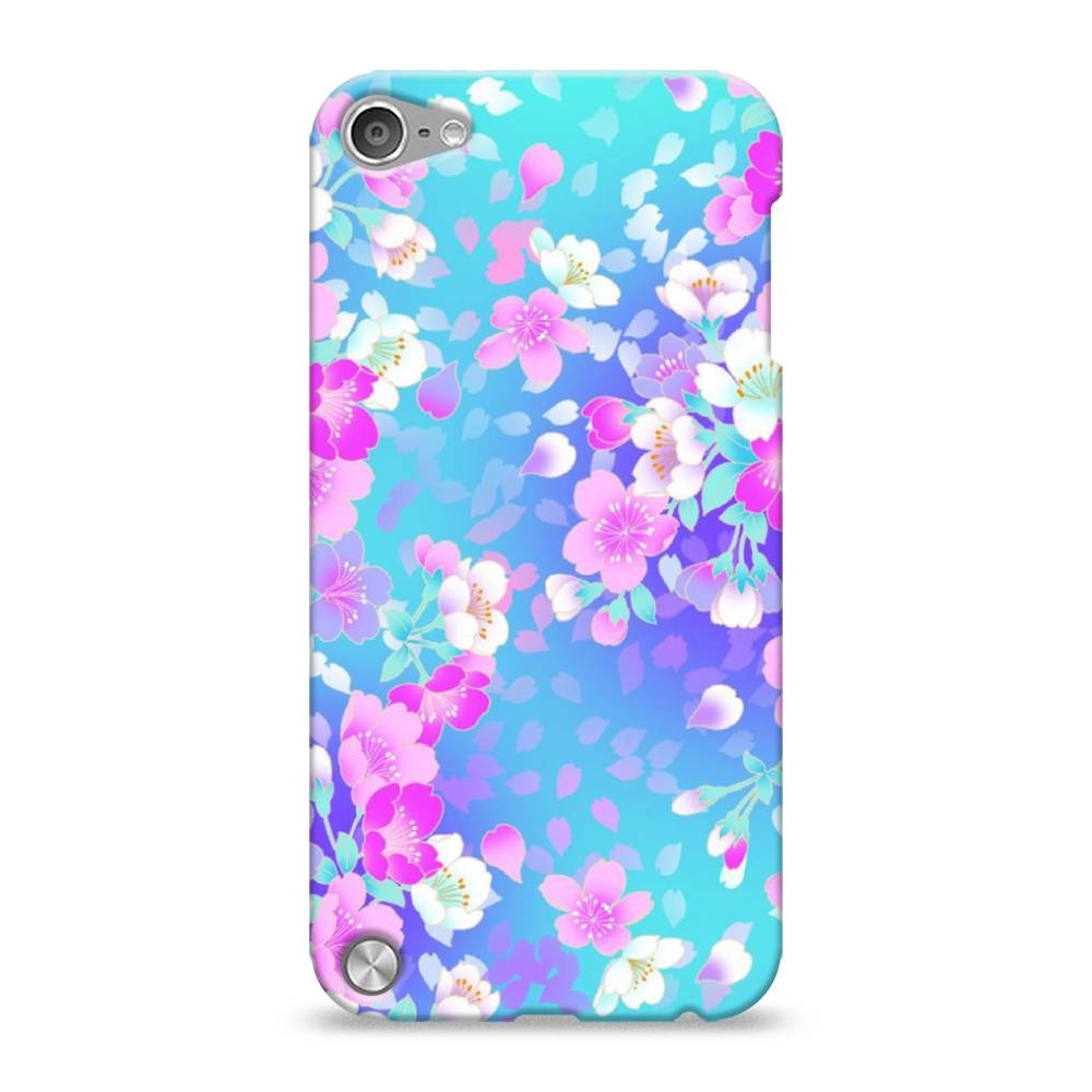 

Пластиковый чехол "Яблоневые цветы" на Apple iPod Touch, 11120-6