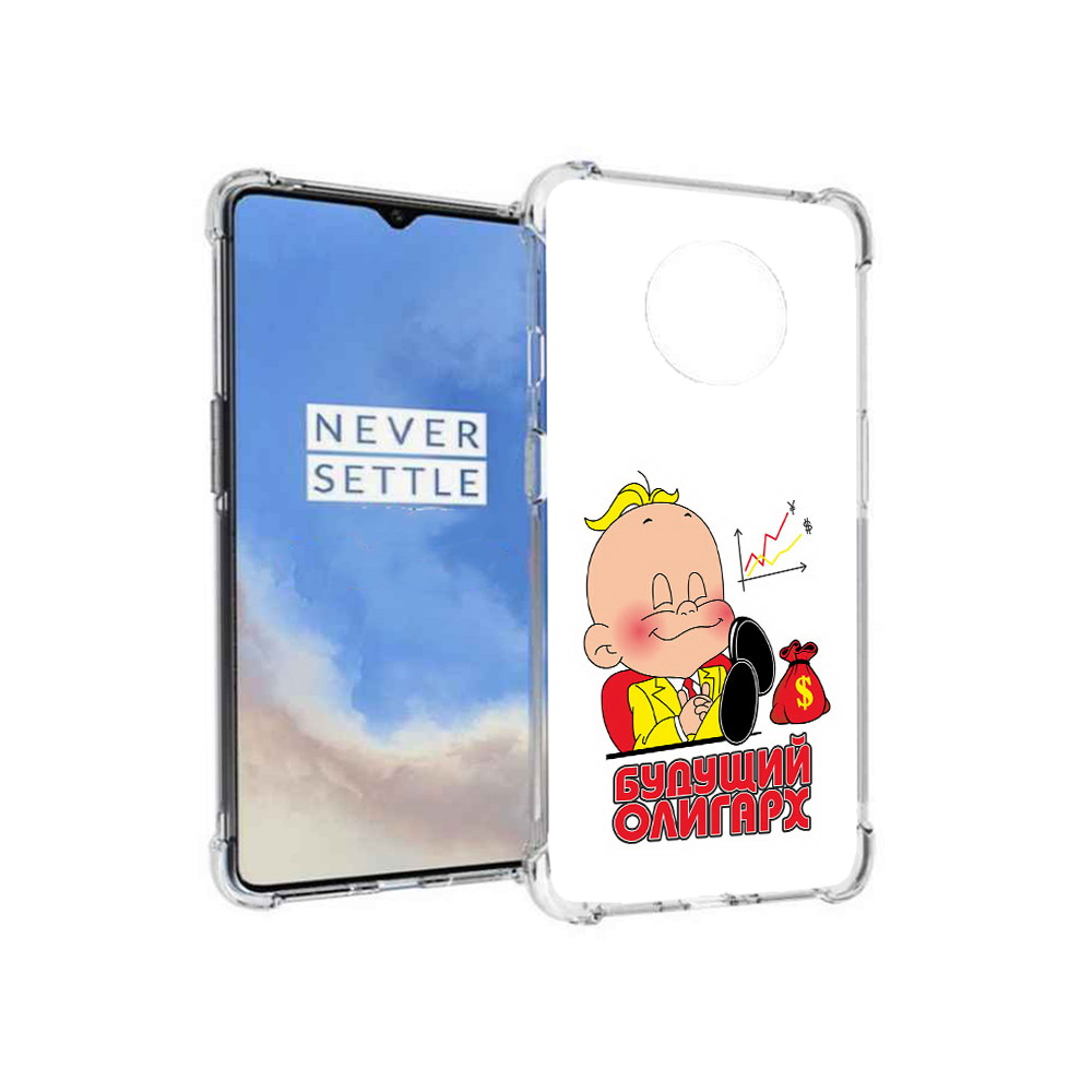 

Чехол MyPads Tocco для OnePlus 7T Будущий олигарх (PT227044.138.37), Прозрачный, Tocco