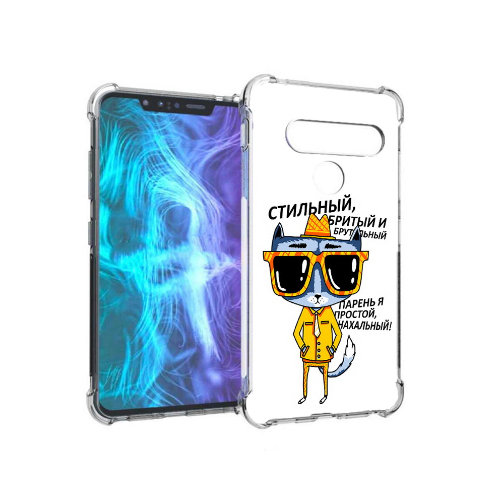 

Чехол MyPads Tocco для LG G8 стильный кот (PT135945.77.625), Tocco