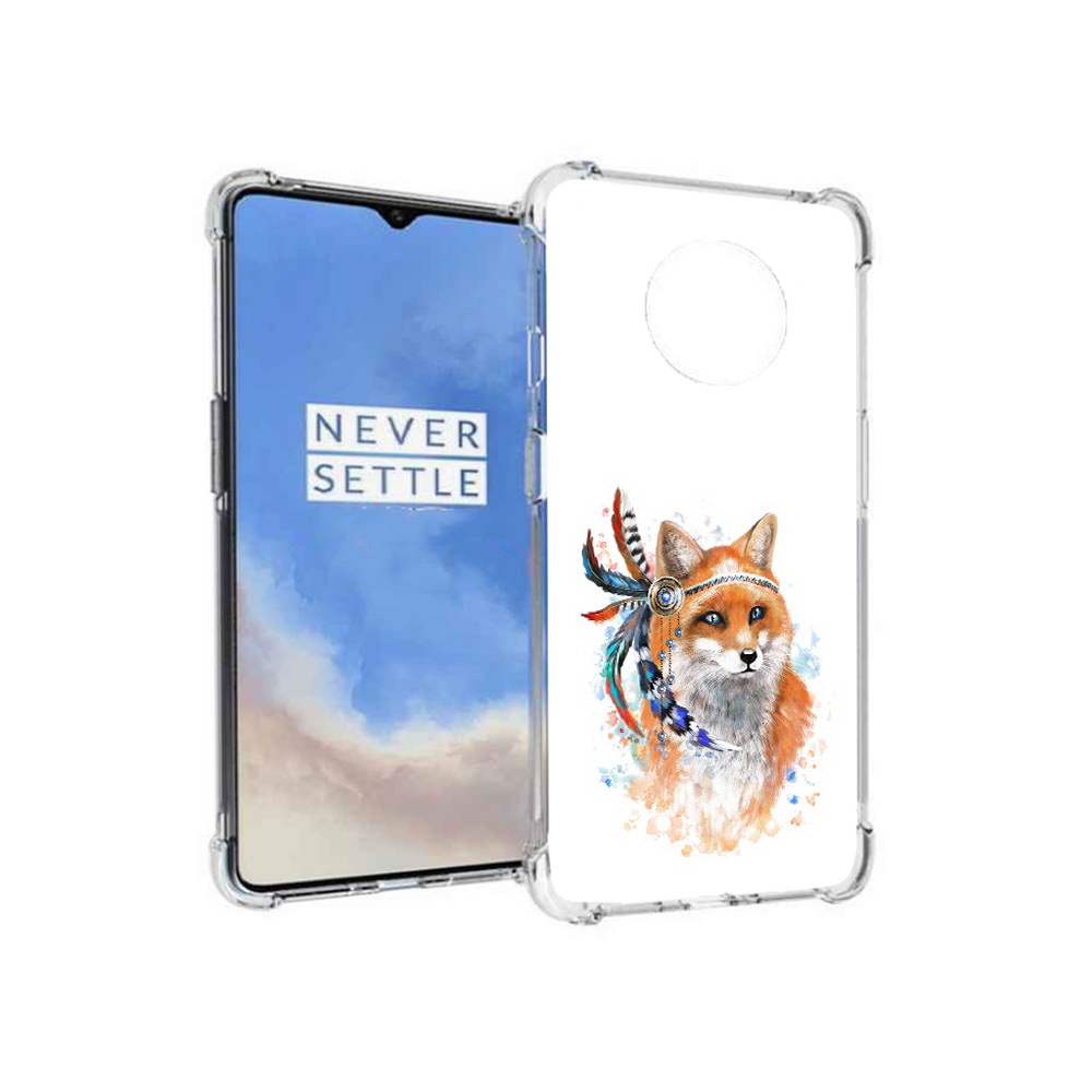 

Чехол MyPads Tocco для OnePlus 7T инду лиса (PT227044.138.377), Прозрачный, Tocco