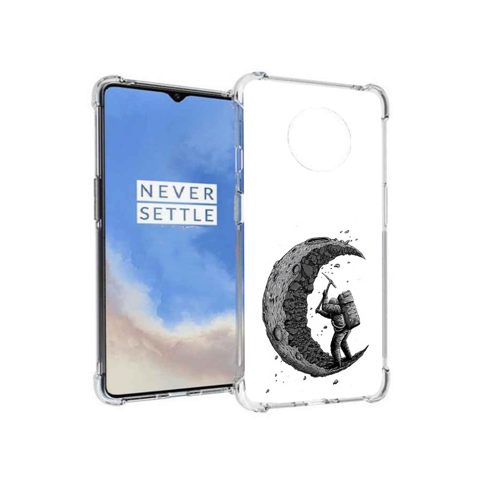 

Чехол MyPads Tocco для OnePlus 7T камненная луна (PT227044.138.384), Прозрачный, Tocco