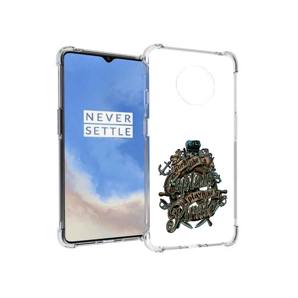 

Чехол MyPads Tocco для OnePlus 7T капитан пиратов (PT227044.138.385), Прозрачный, Tocco