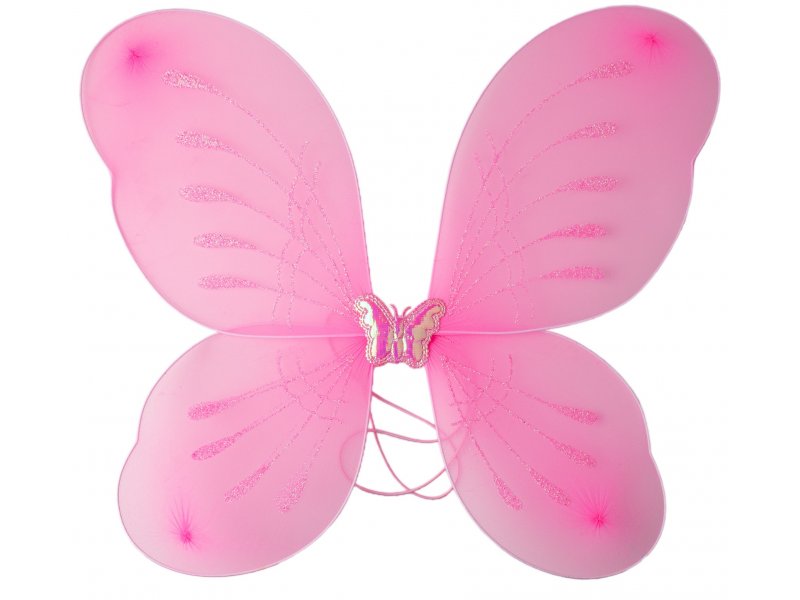 Крылья бабочки детские Magic Time розовые