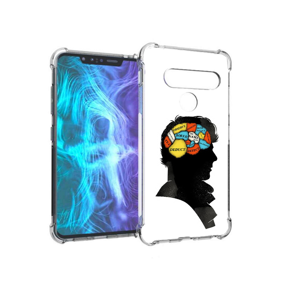 

Чехол MyPads Tocco для LG G8 темный рисунок (PT135945.77.640), Tocco