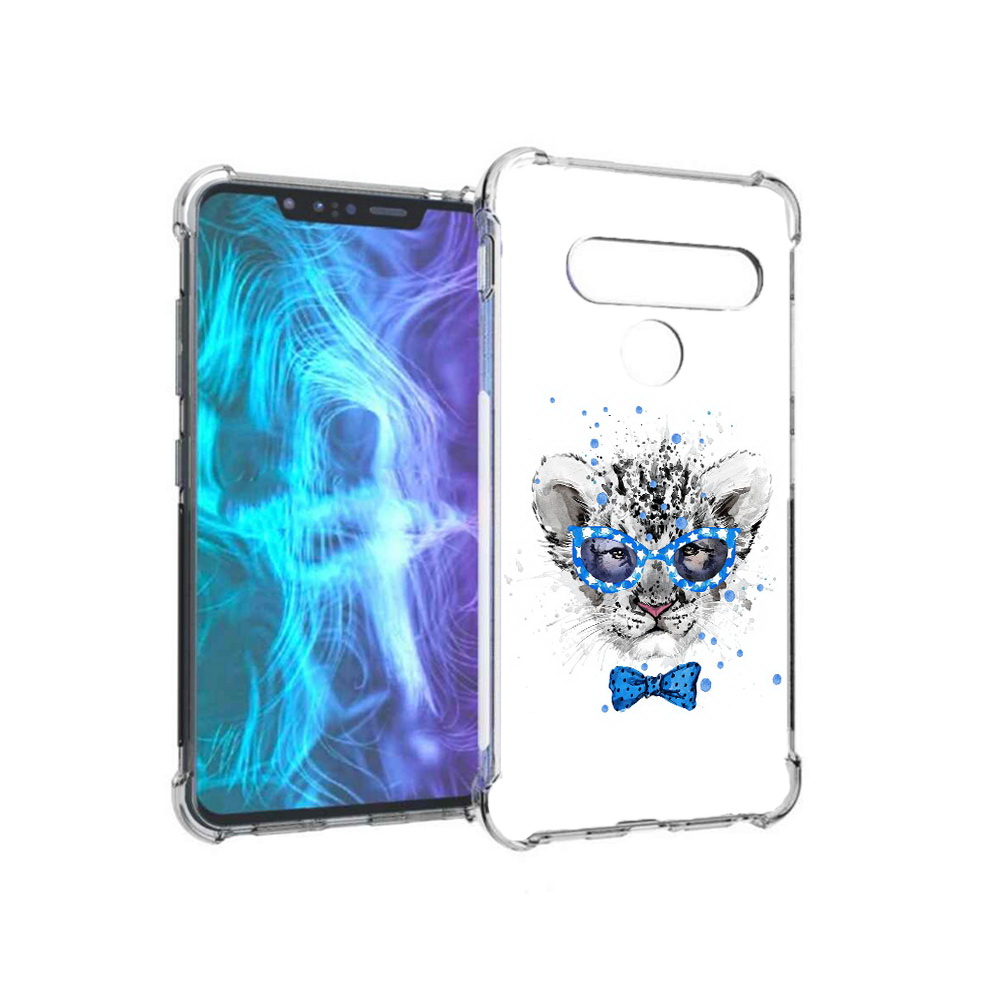 

Чехол MyPads Tocco для LG G8 тигренок с бабочкой (PT135945.77.642), Tocco
