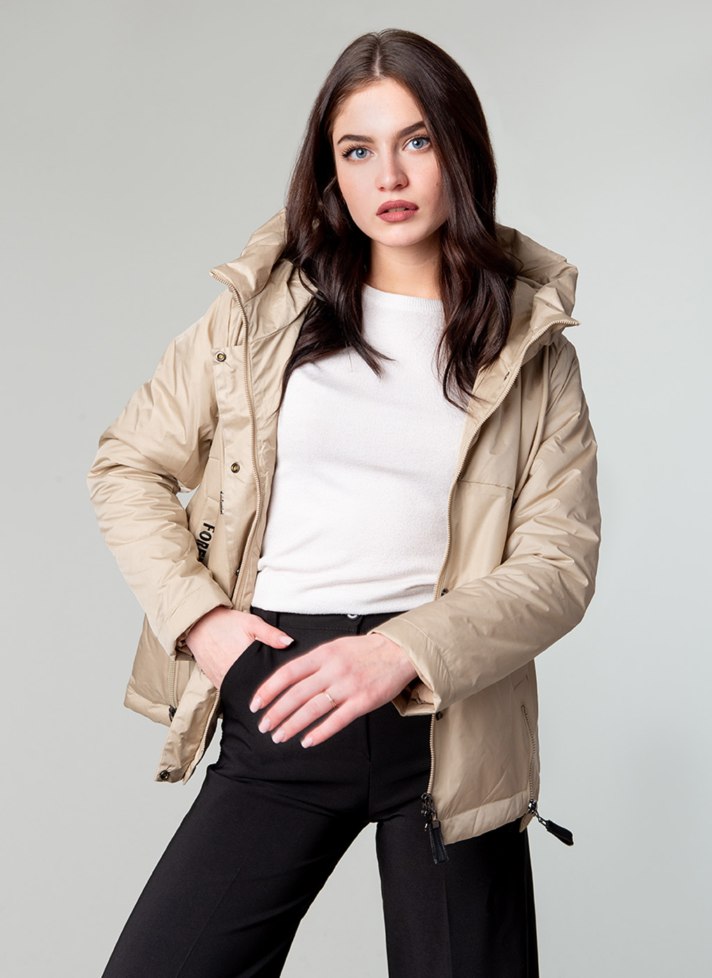 

Куртка женская WINTERRA 53504 бежевая 48 RU, Бежевый, 53504