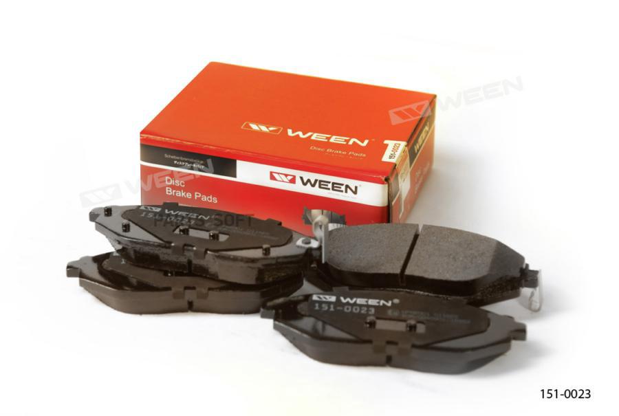 

Тормозные колодки дисковые передние CHEVROLET Spark (M300) WEEN 151-0023