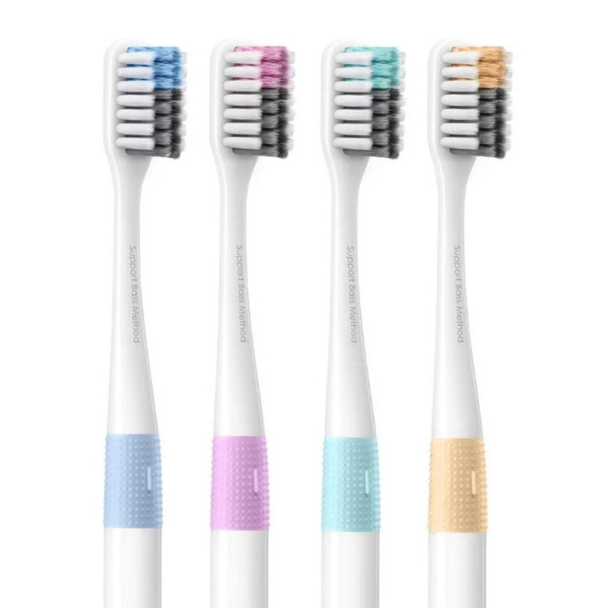 фото Зубная щетка набор xiaomi doctor b bass method toothbrush 4 шт