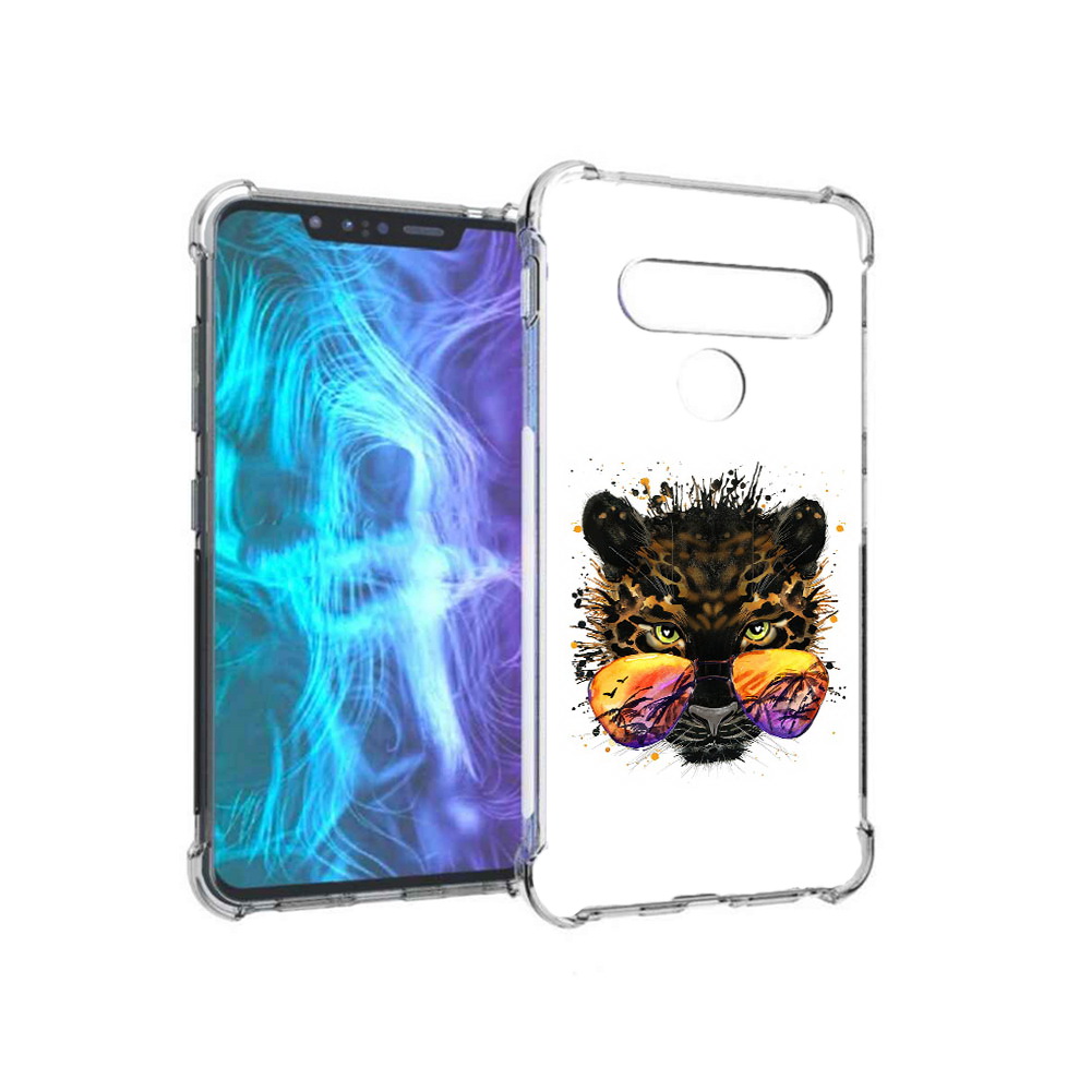 

Чехол MyPads Tocco для LG G8 тропический леопард (PT135945.77.649), Tocco