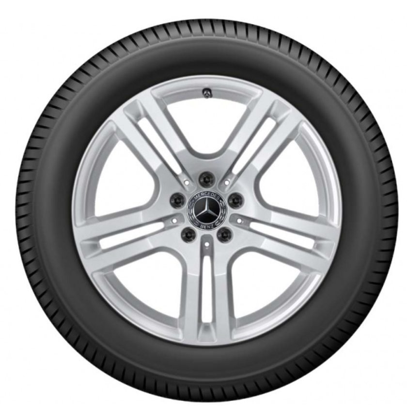 

MERCEDES-BENZ Q44014171509E КОЛЕСО В СБОРЕ H247 X247 ПРАВОЕ R18 ШИП Pirelli SCORPION ICE Z, Серебристый