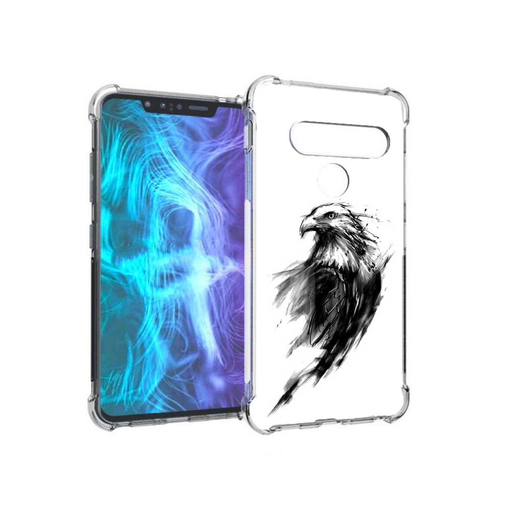 

Чехол MyPads Tocco для LG G8 чб птица (PT135945.77.670), Tocco