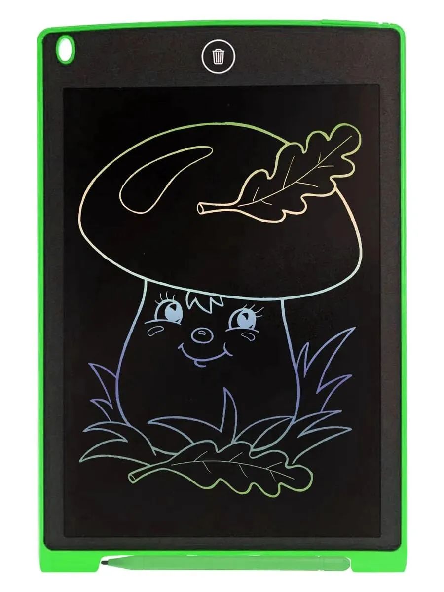 Графический планшет 8.5 LCD Writing Tablet Green 00656 планшет для рисования детский e writing board графический планшет ной lcd 12 дюймов