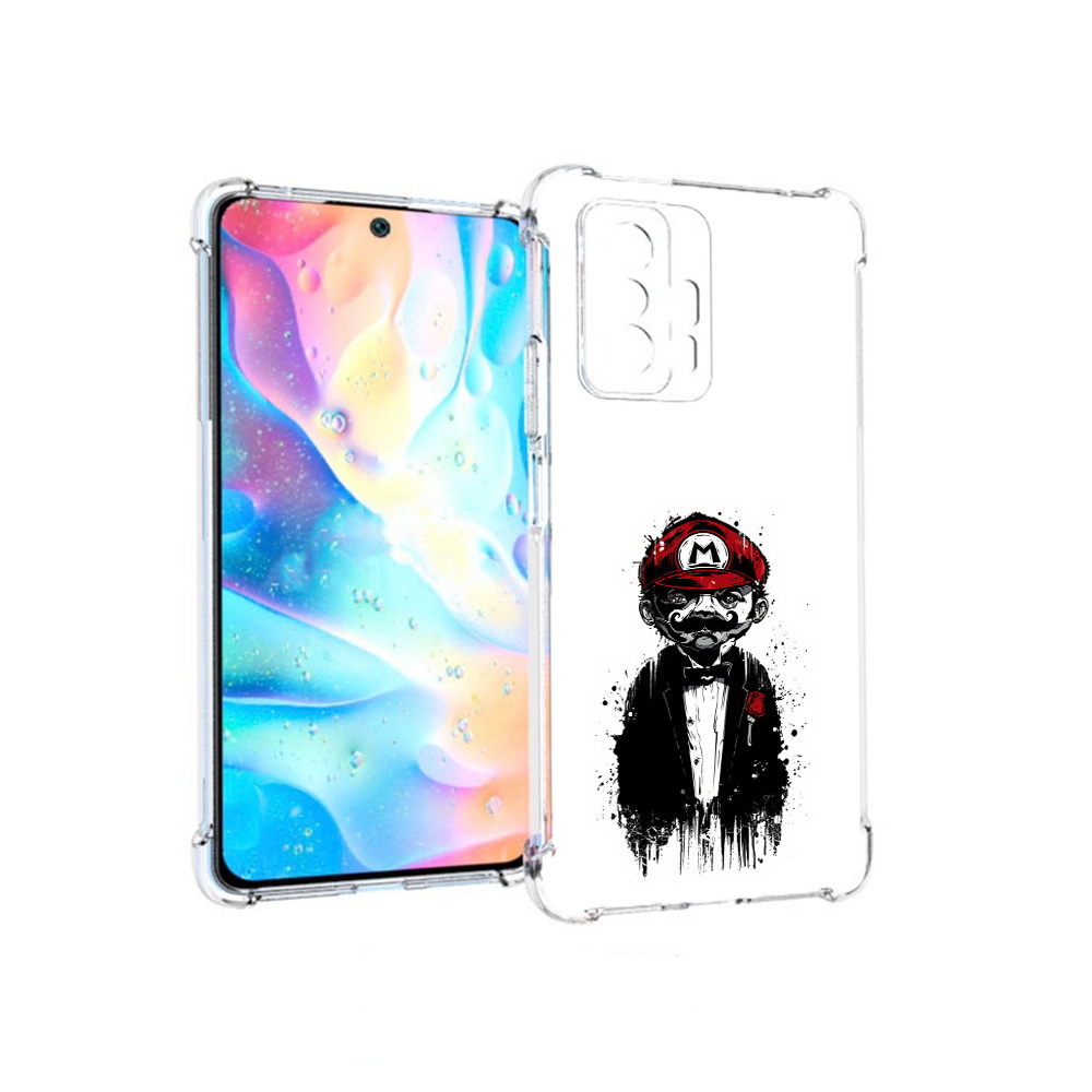 

Чехол MyPads Tocco для Xiaomi 11T Pro марио (PT163474.285.458), Прозрачный, Tocco