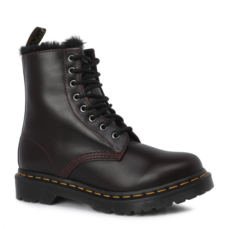 фото Ботинки женские dr. martens 26238601_2414240 бордовые 36 eu