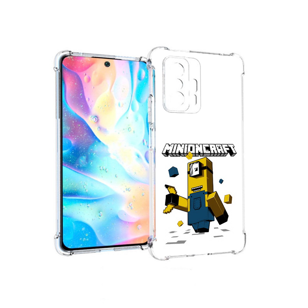 

Чехол MyPads Tocco для Xiaomi 11T Pro миньон (PT163474.285.478), Прозрачный, Tocco