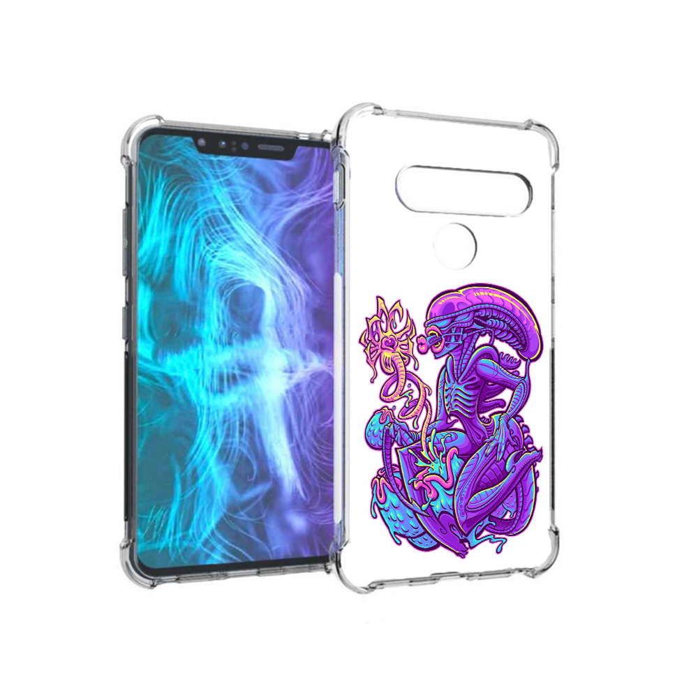 

Чехол MyPads Tocco для LG G8 чужой фиолетовый цвет (PT135945.77.693), Tocco