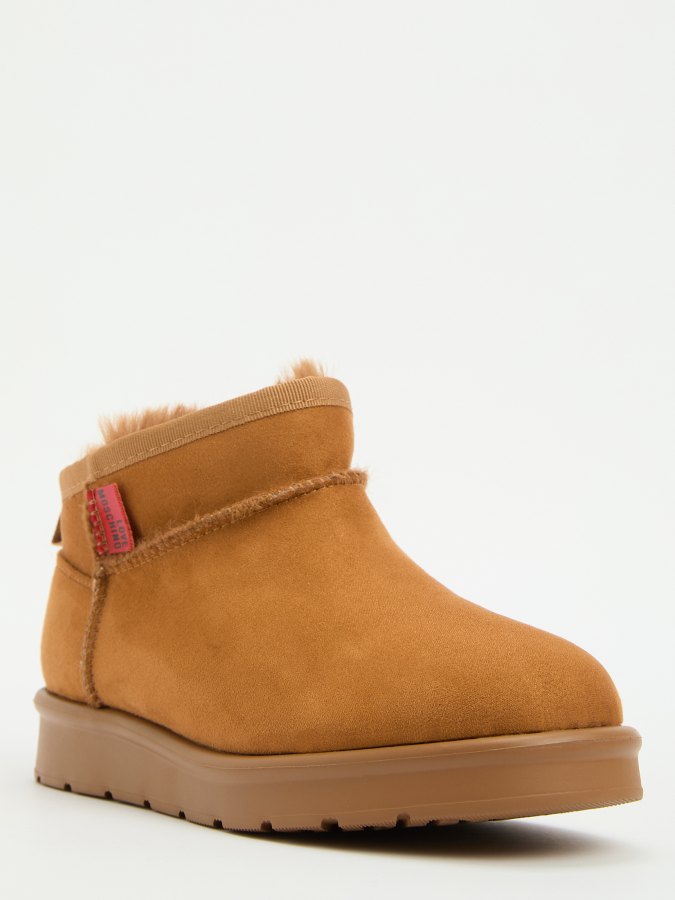 

Угги женские Love Moschino JA24043H коричневые 35 EU, Коричневый, JA24043H