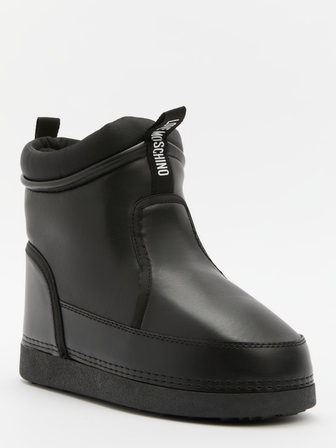 

Дутики женские Love Moschino JA24072G FW24 черные 37-38 EU, Черный, JA24072G FW24