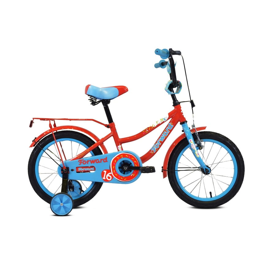 фото Велосипед 16 forward funky 20-21 г красный, голубой, 1bkw1k1c1034 039179-002