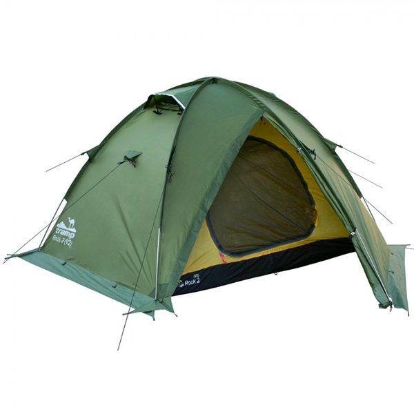 Палатка Tramp Rock 4 V2 Green TRT-29