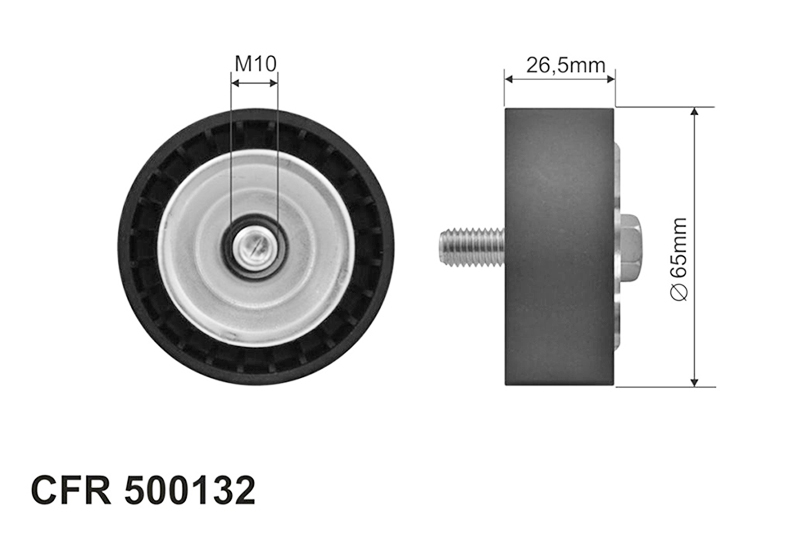 

Ролик CAFFARO 500132