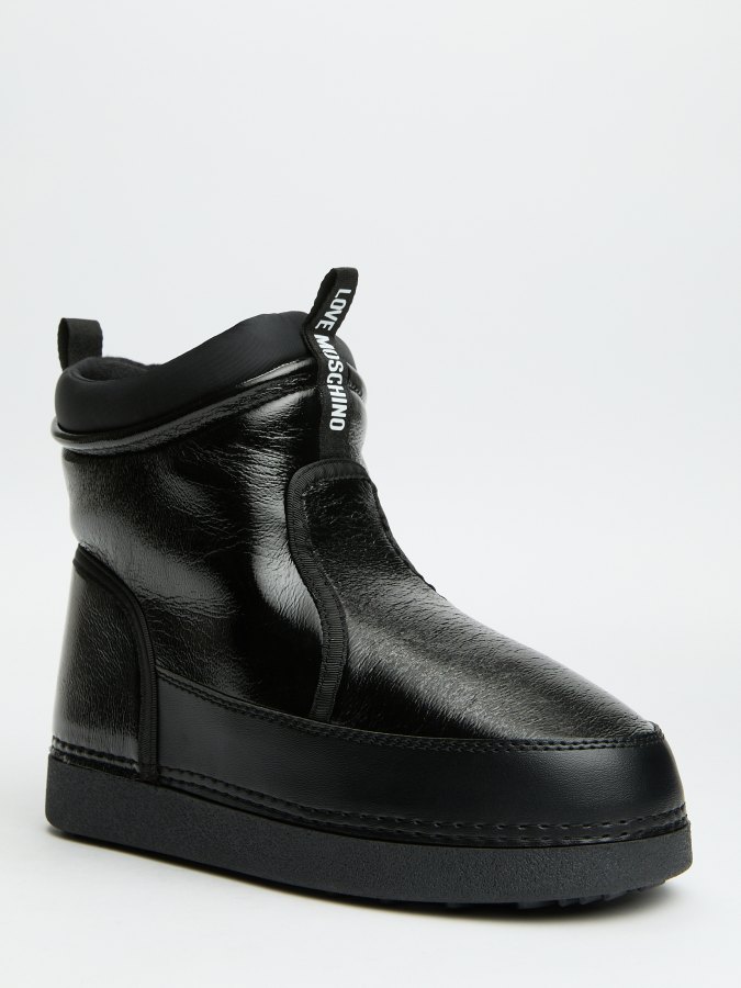 

Дутики женские Love Moschino JA24072G FW24 черные 37-38 EU, Черный, JA24072G FW24