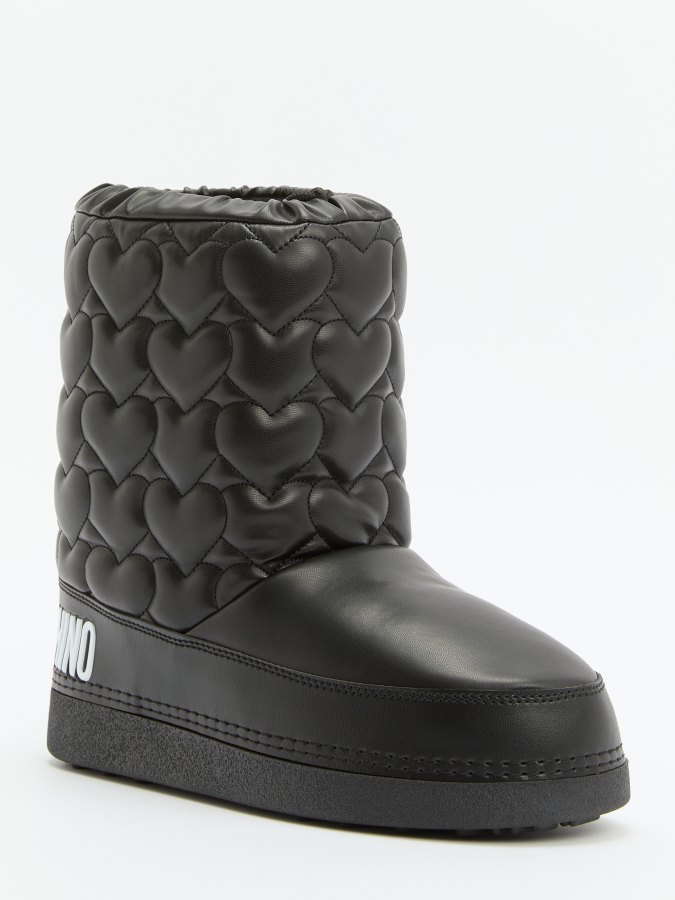 

Дутики женские Love Moschino JA24082G FW24 черные 35-36 EU, Черный, JA24082G FW24