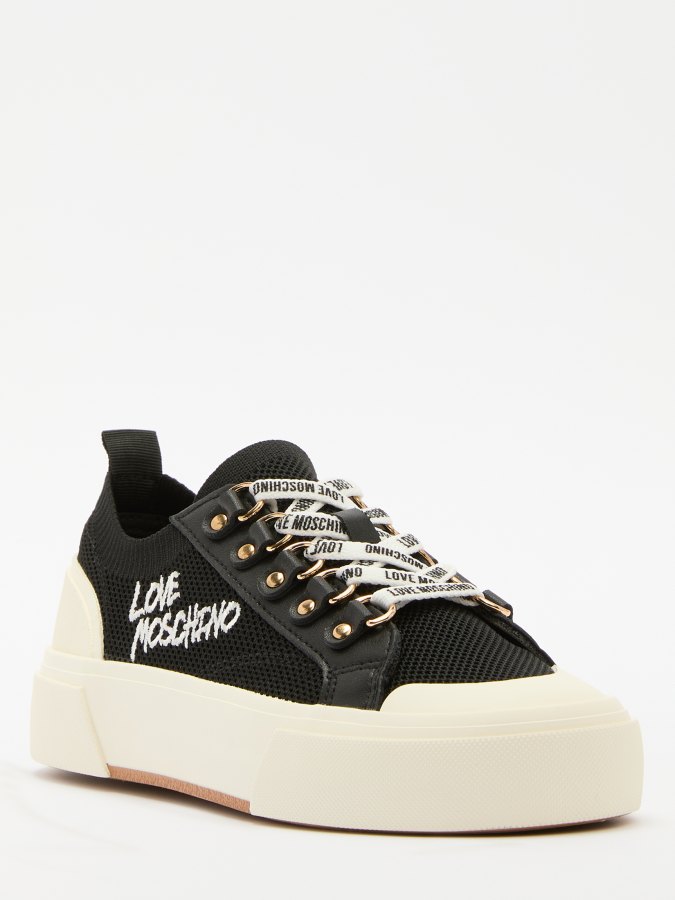 

Кеды женские Love Moschino JA15022G черные 39 EU, Черный, JA15022G