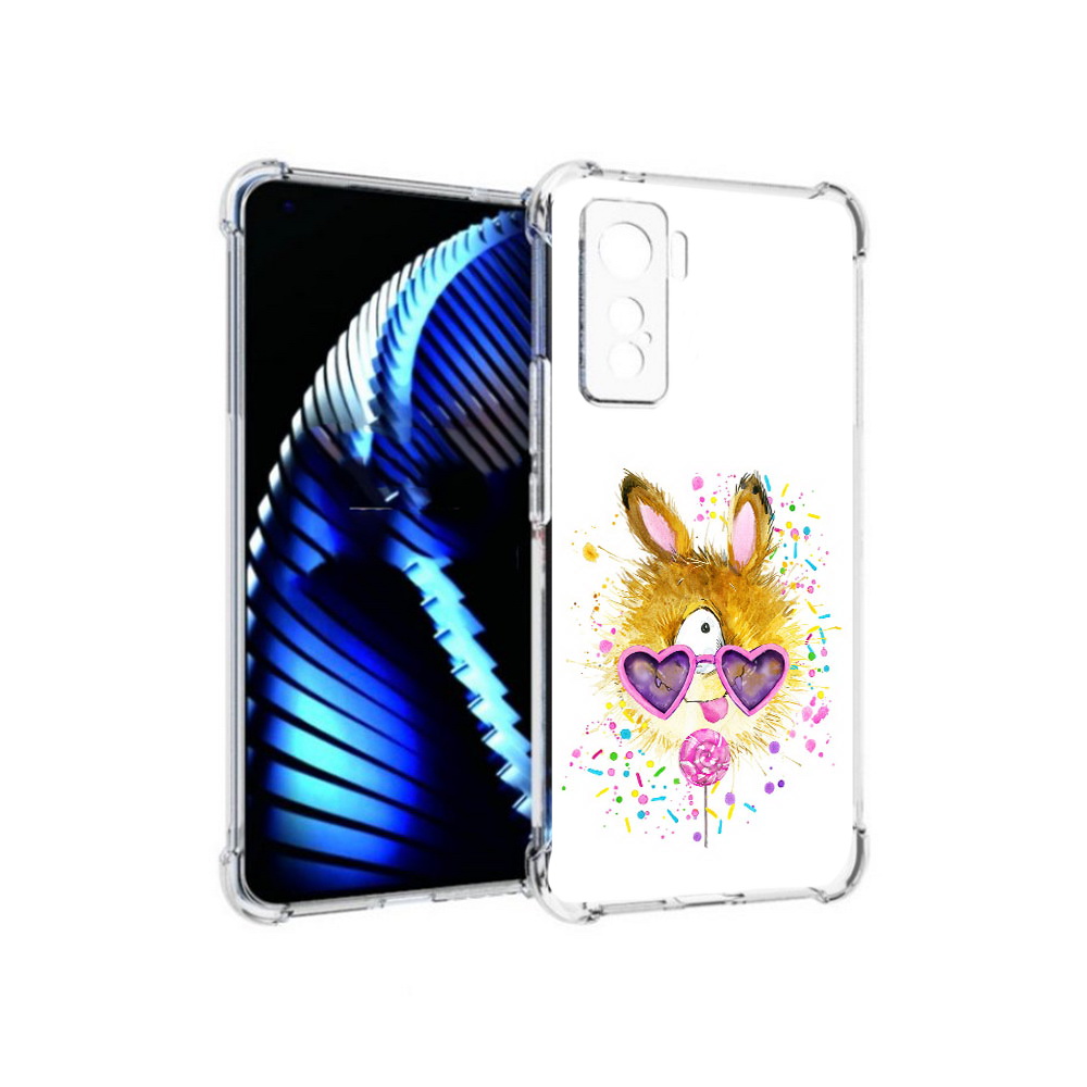 

Чехол MyPads Tocco для Vivo iQOO 5 Чупя, Прозрачный, Tocco