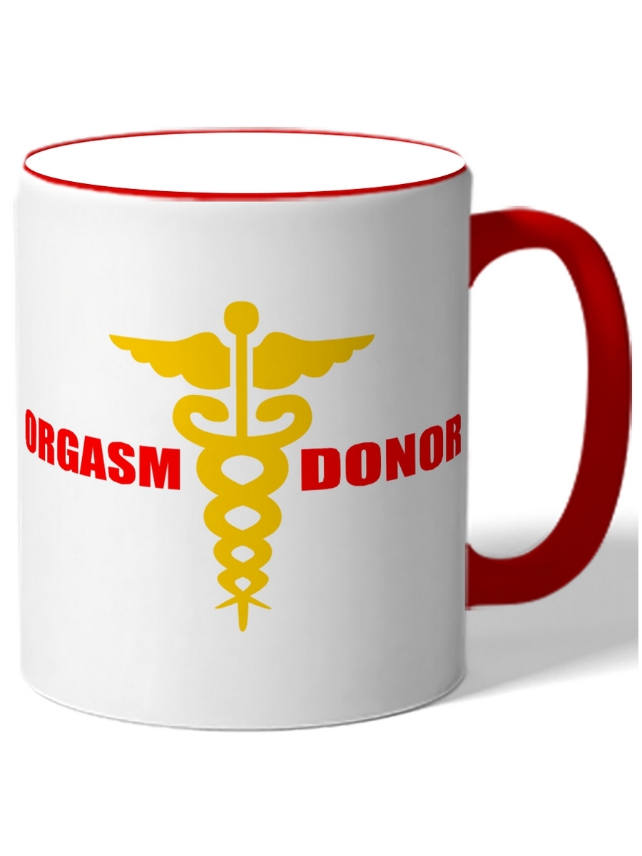 фото Кружка drabs orgasm donor, донор оргазма