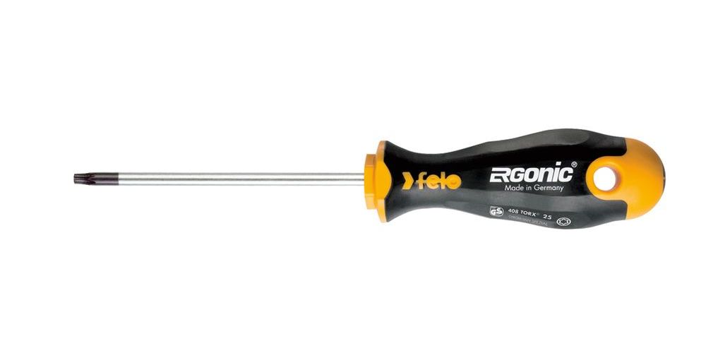 Отвертка Felo Ergonic Torx 40840440 40х125 отвертка felo ergonic m tec 42807030 торцевой ключ 7 0x110