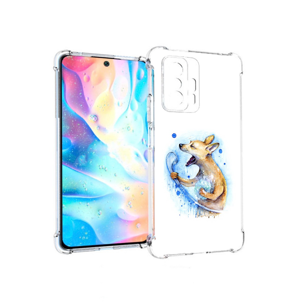 

Чехол MyPads Tocco для Xiaomi 11T Pro пение в душе (PT163474.285.537), Прозрачный, Tocco