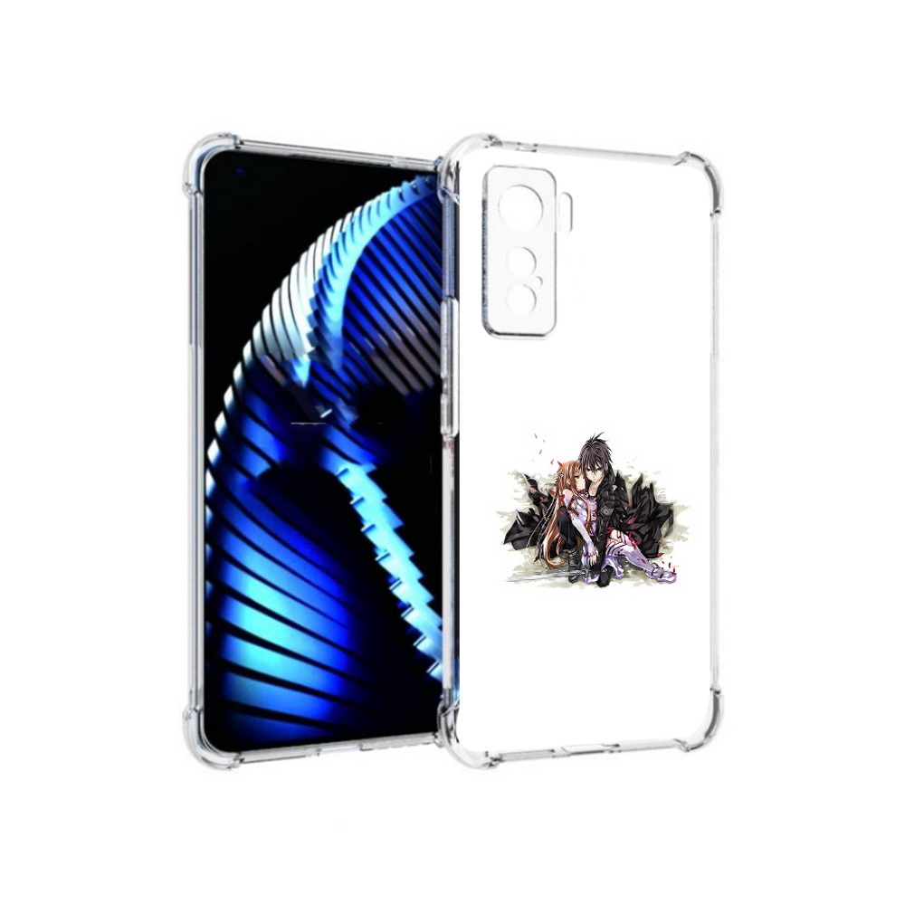 

Чехол MyPads Tocco для Vivo iQOO 5 аниме асуна, Прозрачный, Tocco