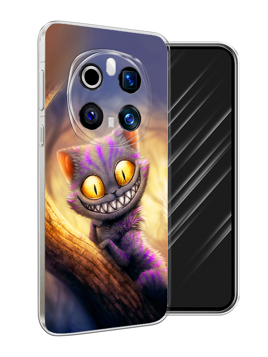 

Чехол Awog на Honor Magic 7 Pro "Cheshire Cat", Фиолетовый;желтый, 6125650-1