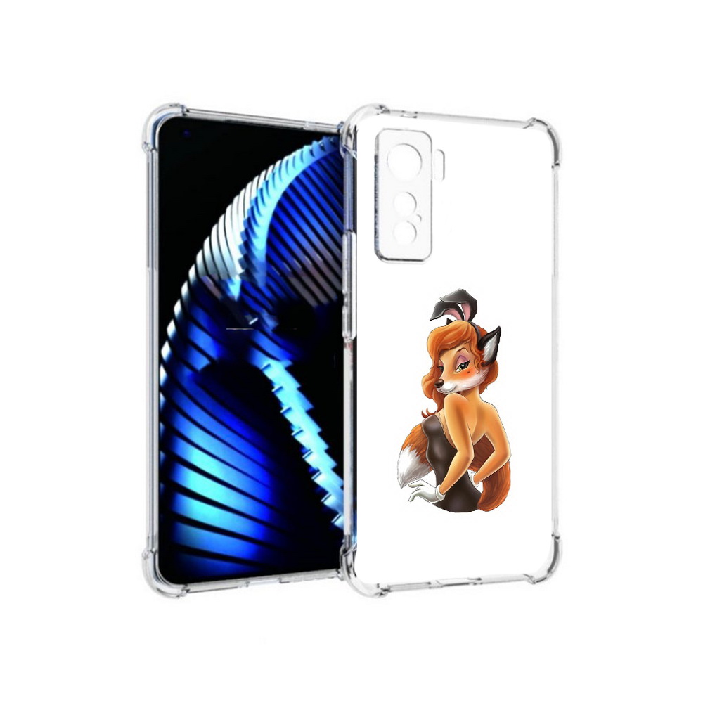 

Чехол MyPads Tocco для Vivo iQOO 5 баронесса, Прозрачный, Tocco