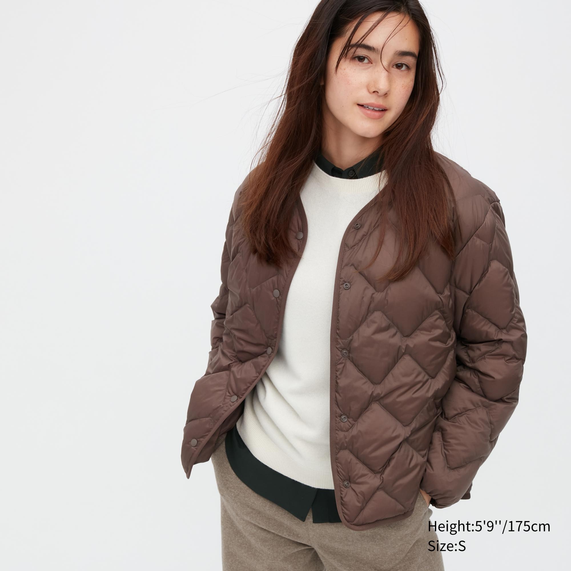 

Куртка женская UNIQLO 450453COL36 коричневая M, 450453COL36