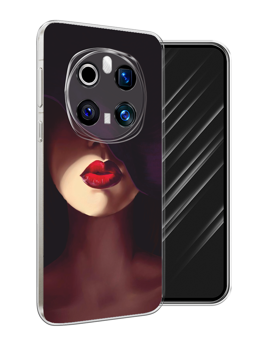 

Чехол Awog на Honor Magic 7 Pro "Красные губы", Черный;бежевый;красный, 6125650-1