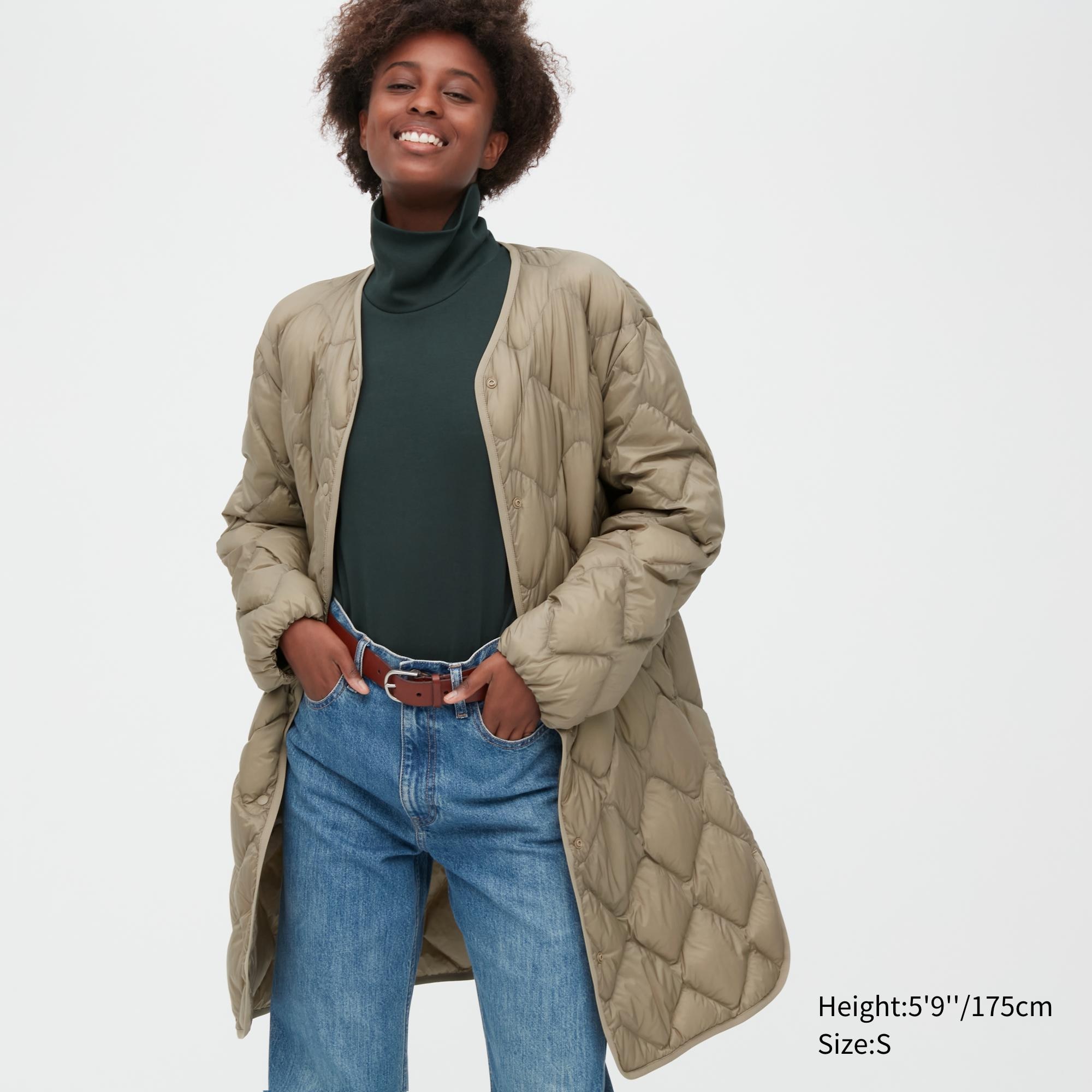 

Пуховик женский UNIQLO 450455COL33 хаки XS (доставка из-за рубежа), 450455COL33