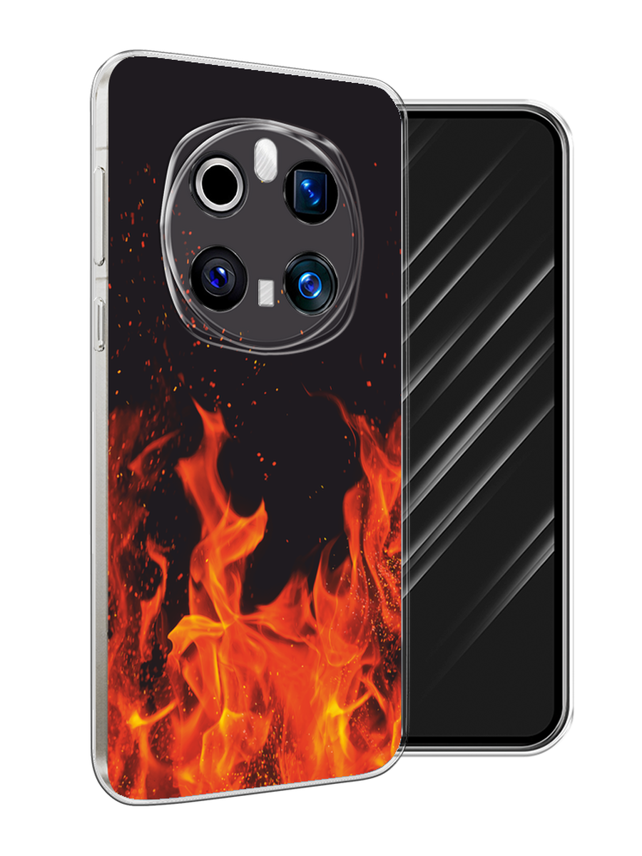 

Чехол Awog на Honor Magic 7 Pro "Все в огне", Оранжевый;черный, 6125650-1