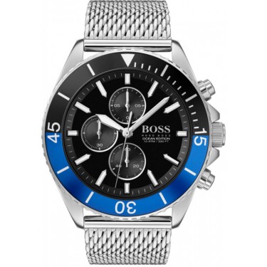 фото Наручные часы мужские hugo boss hb1513742 серебристые