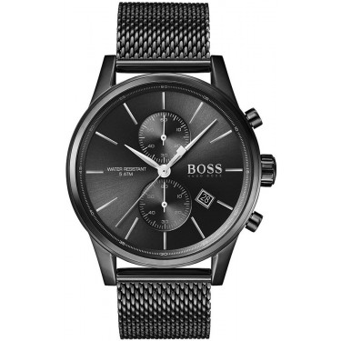 

Наручные часы мужские HUGO BOSS HB1513769 черные, HB1513769
