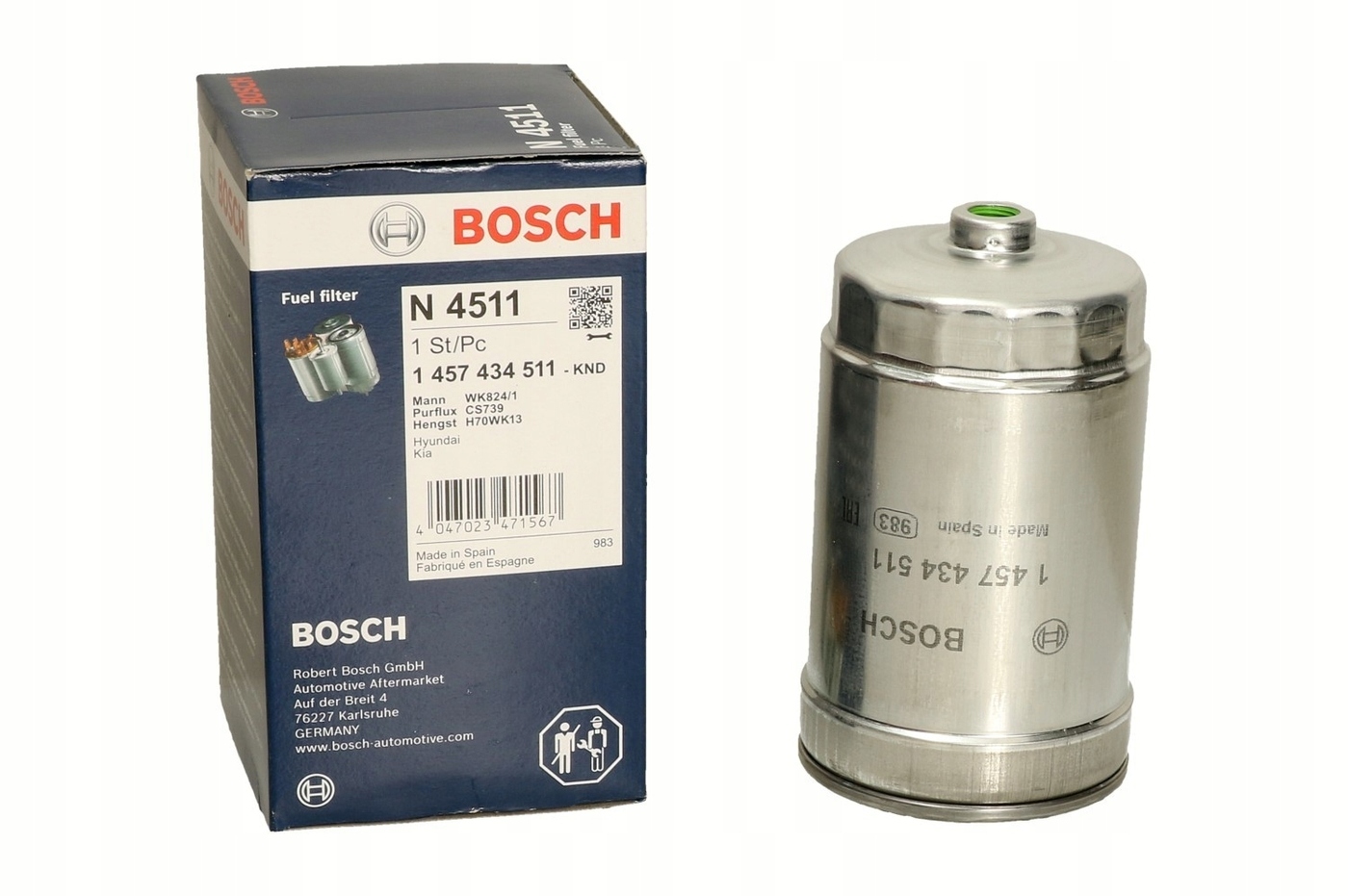 

Фильтр топливный Bosch BOSCH_1457434511, 1457434511
