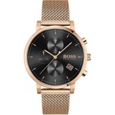 фото Наручные часы мужские hugo boss hb1513808 золотистые