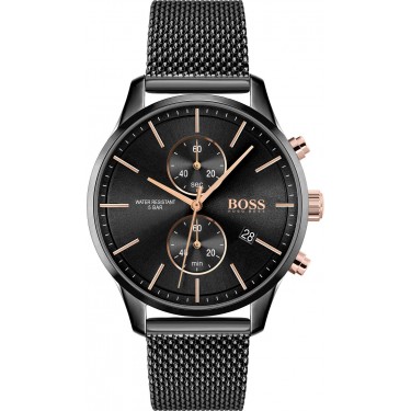 фото Наручные часы мужские hugo boss hb1513811 черные