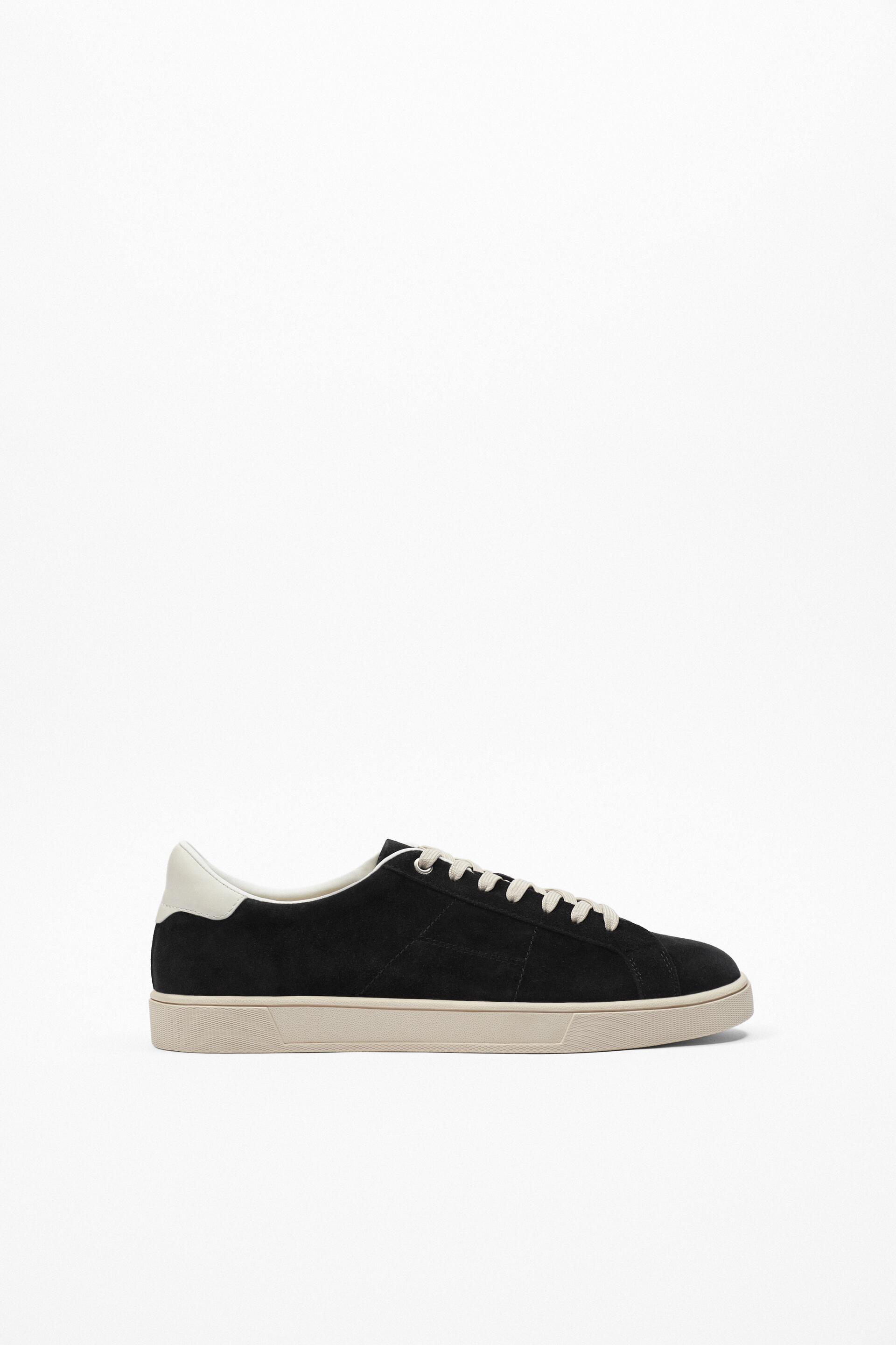 

Кеды мужские ZARA 184996 черные 42 RU (доставка из-за рубежа), 184996